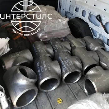Стальной тройник равнопроходной 76 мм 10 мм 09Г2С ГОСТ 17376-2001 купить в Тамбове